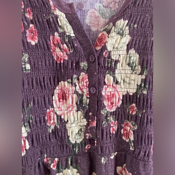 Torrid Crinkle Gauze Floral Babydoll Tunic Top 2X Boho NWT - Picture 8 of 12